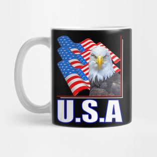 Patriot American Eagle Flag Mug